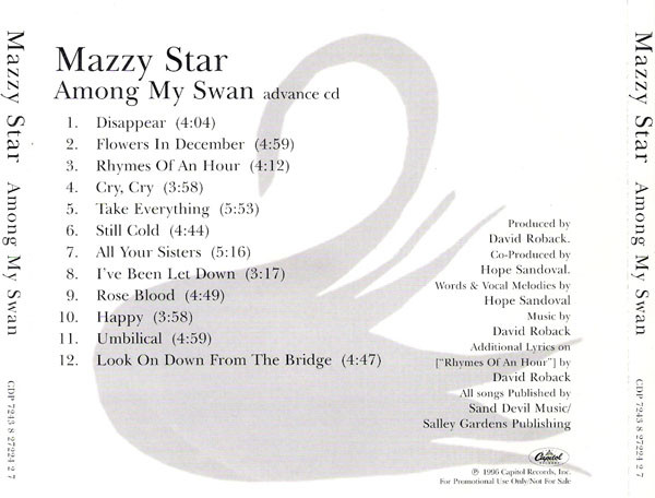 Mazzy Star – Among My Swan (1996, CD) - Discogs