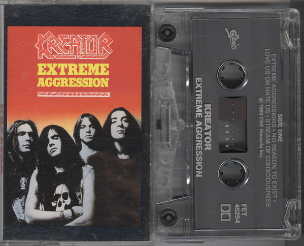 Kreator – Extreme Aggression (1989, Cassette) - Discogs
