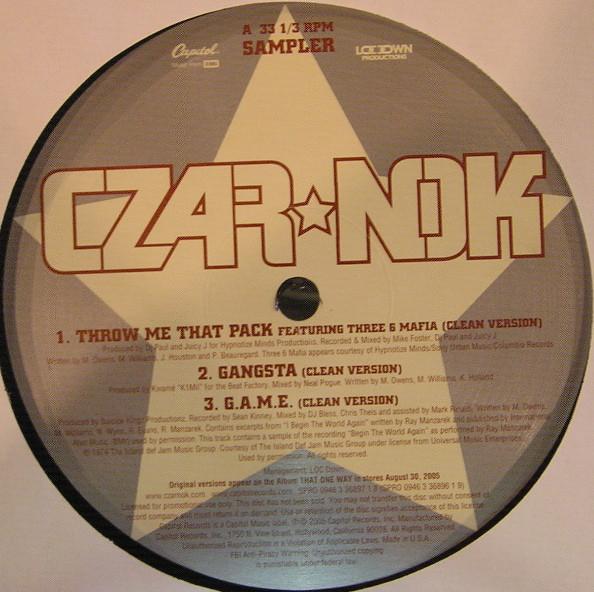 baixar álbum CzarNok - 6 Joints From The Debut Album That One Way