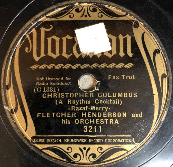 Fletcher Henderson And His Orchestra – Christopher Columbus / Blue 