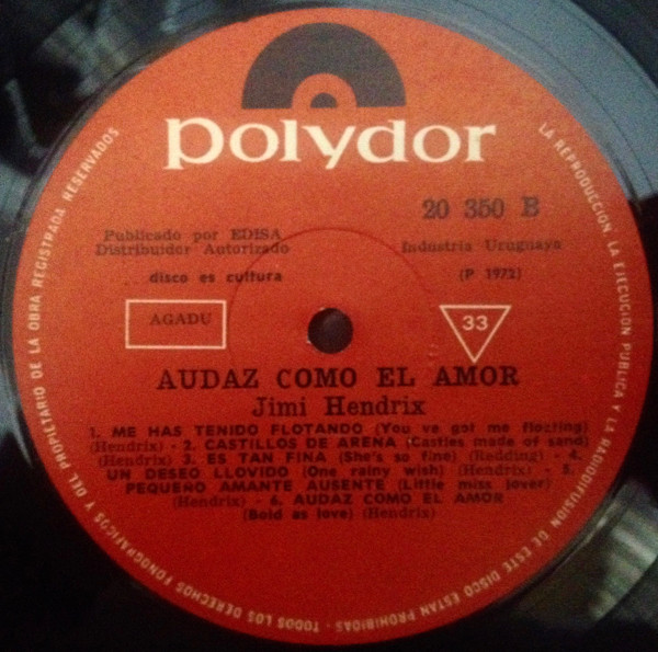 ladda ner album The Jimi Hendrix Experience - Audaz Como El Amor