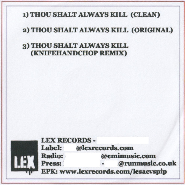 lataa albumi Dan Le Sac vs Scroobius Pip - Thou Shalt Always Kill