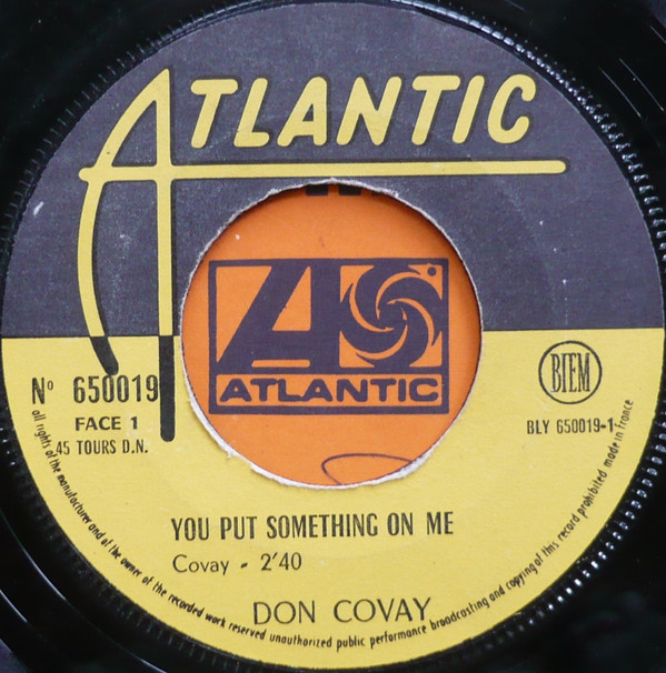 lataa albumi Don Covay - You Put Something On Me Iron Out The Rough Spots