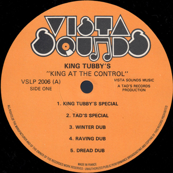 Album herunterladen King Tubby - King At The Control