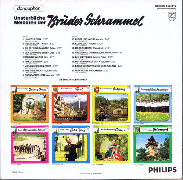 Album herunterladen Die SpilarSchrammeln - Unsterbliche Melodien der Brüder Schrammel