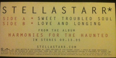 Stellastarr* – Sweet Troubled Soul / Love And Longing (2005, Vinyl 