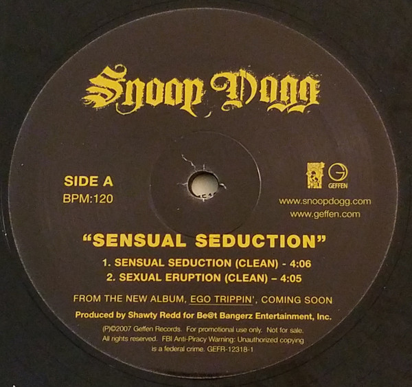 last ned album Snoop Dogg - Sensual Seduction