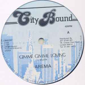 Arema - Gimme Gimme Loving album cover
