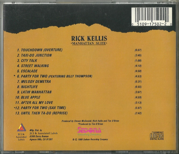 descargar álbum Rick Kellis - Manhattan Suite