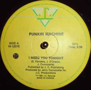 Punkin Machine / Suzy Q  I Need You Tonight / Tonight – Serendeepity