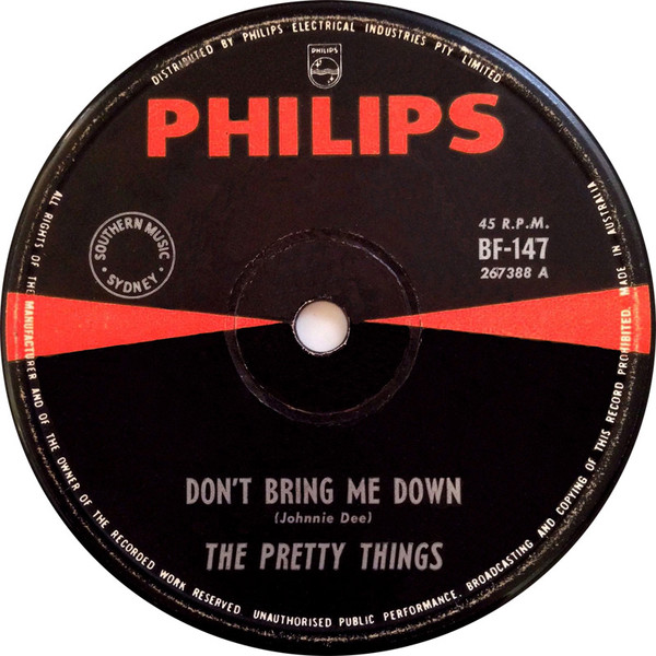 The Pretty Things – Don't Bring Me Down (1964, 3-Prong Knockout