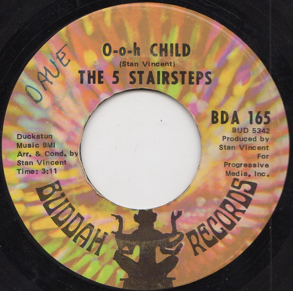 The 5 Stairsteps – O-o-h Child / Who Do You Belong To (1970, Vinyl