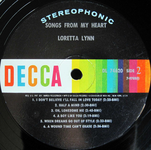 baixar álbum Loretta Lynn - Songs From My Heart