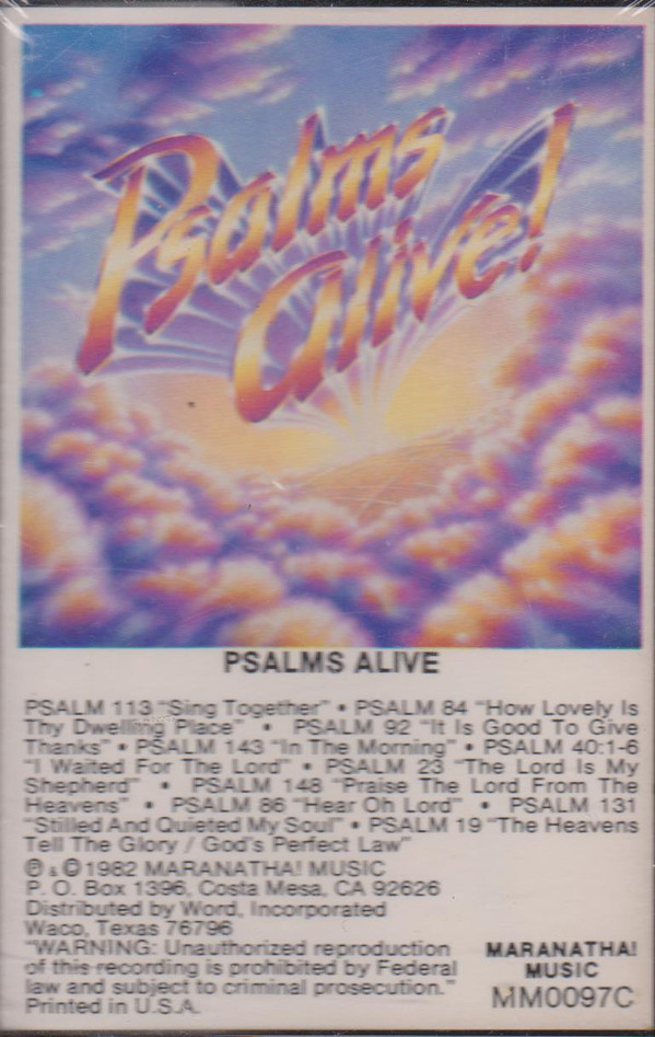 last ned album The Maranatha Singers - Psalms Alive