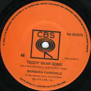 Teddy bear song store by barbara fairchild