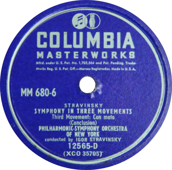 ladda ner album Stravinsky, PhilharmonicSymphony Orchestra Of New York - Symphony In Three Movements