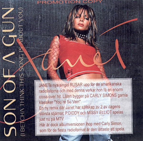 Janet Jackson – Son Of A Gun (2001, Promo, CDr) - Discogs