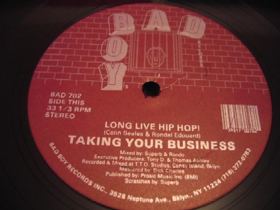 Taking Your Business - Long Live Hip Hop - ヒップホップ/ラップ