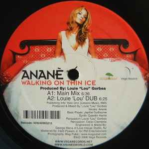 Anané - Walking On Thin Ice album cover