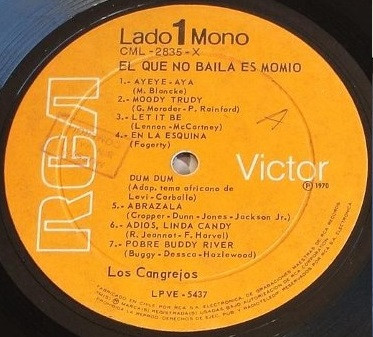 télécharger l'album Los Cangrejos - El Que No Baila Es Momio