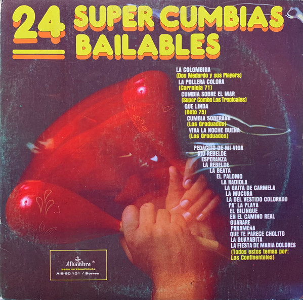 24 Super Cumbias Bailables (1983, Vinyl) - Discogs