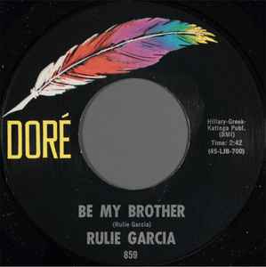Rulie Garcia - Be My Brother / Earthquake album cover