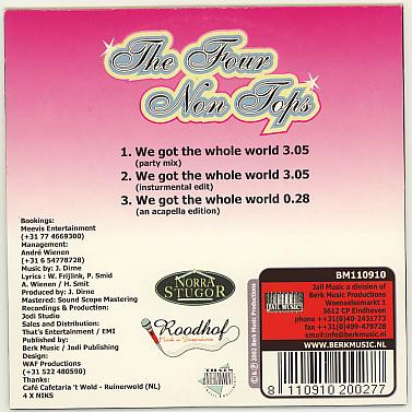 lataa albumi 4 Non Tops - We Got The Whole World