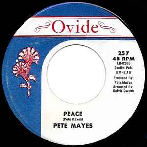 Pete Mayes - Peace / Lowdown Feeling album cover