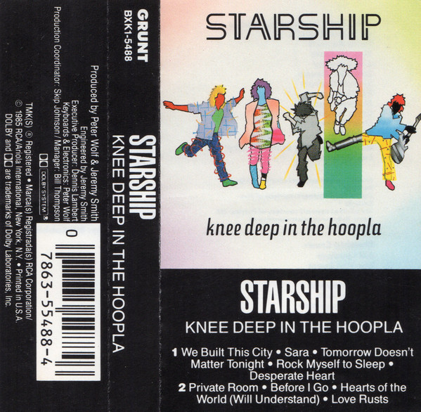 Starship – Knee Deep In The Hoopla (1985, Cassette) - Discogs
