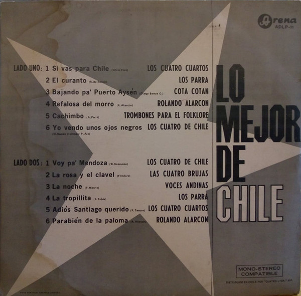 télécharger l'album Various - Lo Mejor De Chile