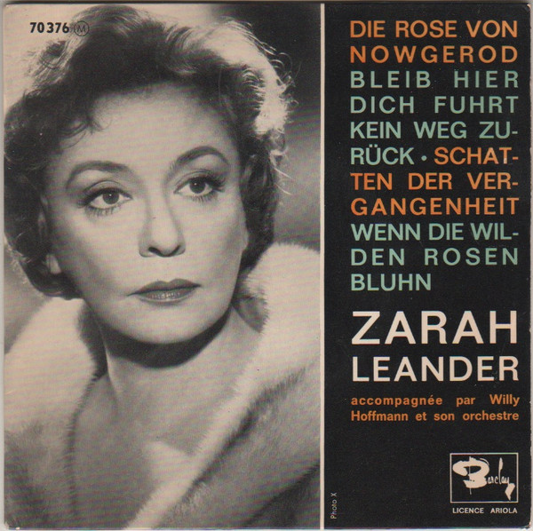 descargar álbum Zarah Leander - Die Rose Von Nowgerod