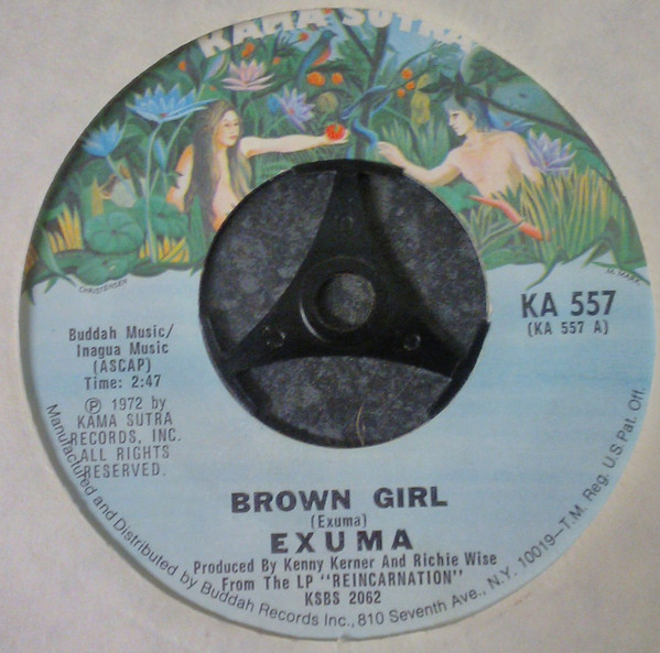 Exuma – Brown Girl (1972, Vinyl) - Discogs