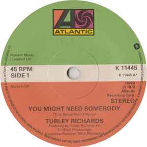 Turley Richards - You Might Need Somebody album cover