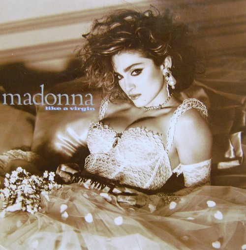 Madonna – Like A Virgin (1984, Upside Down Back Cover, Vinyl 