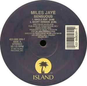 Miles Jaye - Sensuous album cover