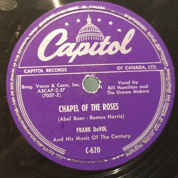 last ned album Frank DeVol & His Music Of The Century - Ciribiribin On The Mandolin Chapel Of The Roses