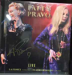 Patty Pravo - Live La Fenice Venezia - Teatro Romano Verona album cover