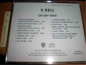 K-Ball – On My Way (1997, CD) - Discogs