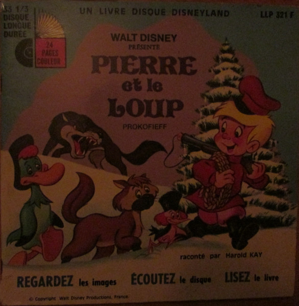 Serge Prokofiev – Pierre Et Le Loup (1962, Vinyl) - Discogs
