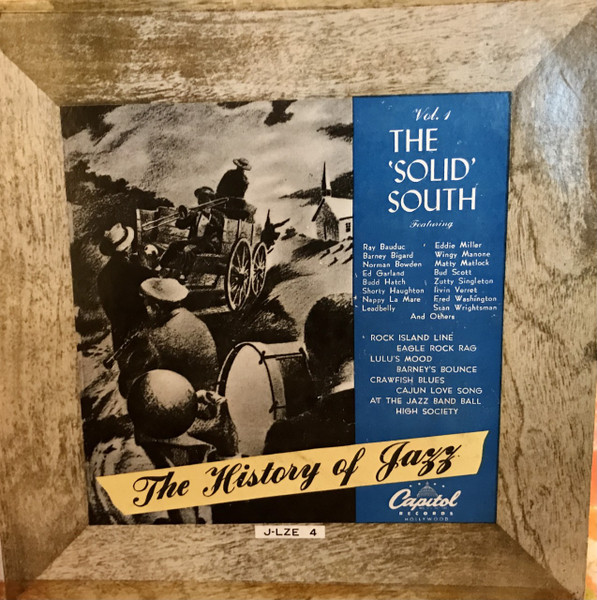 The History Of Jazz Vol. 1 - The 'Solid' South (1950, Vinyl) - Discogs