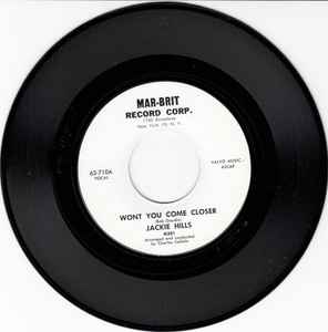 Jackie Hill (3) - Wont You Come Closer album cover