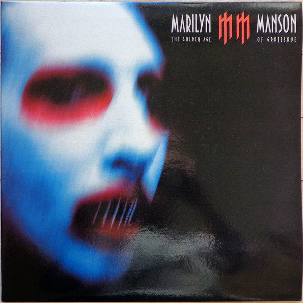 Marilyn Manson – The Golden Age Of Grotesque (2019, Blue / White 