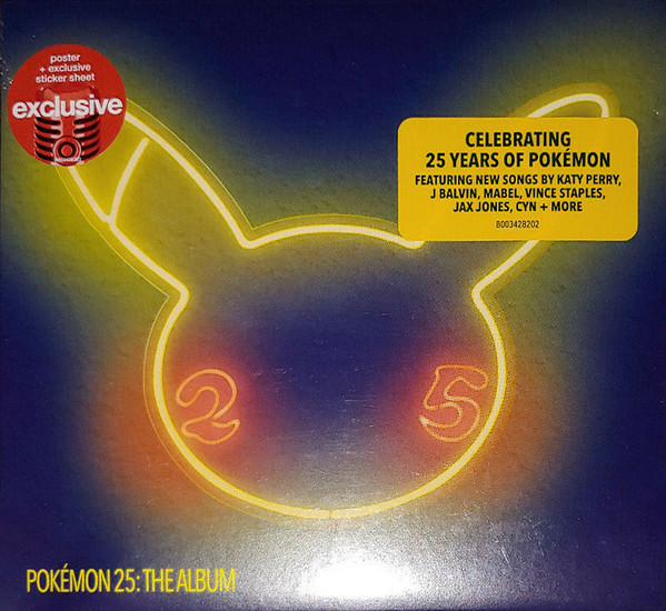 Pokémon 25: The Album : BSO, BSO: : CDs y vinilos}