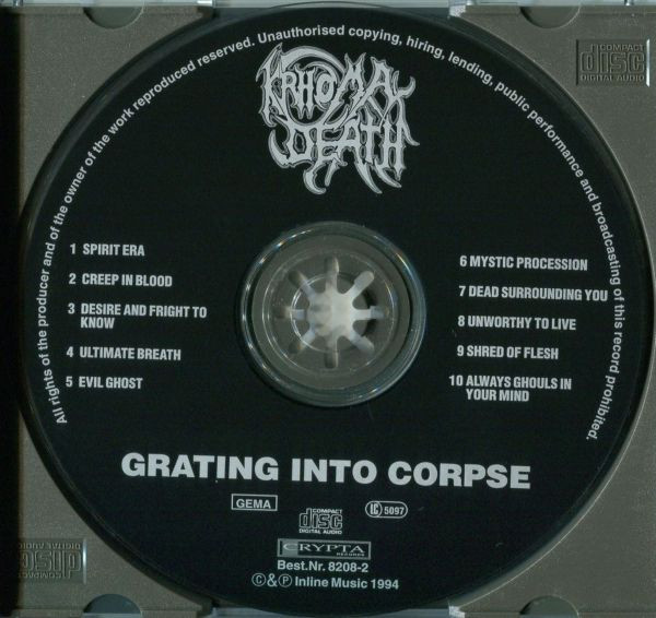 télécharger l'album Krhoma Death - Grating Into Corpse