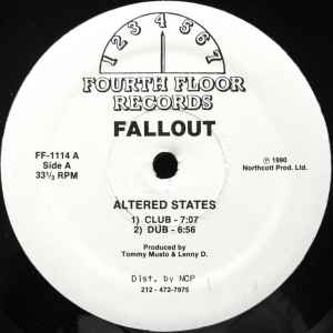 Fallout - Altered States / The Morning After (1990 Remix) album cover