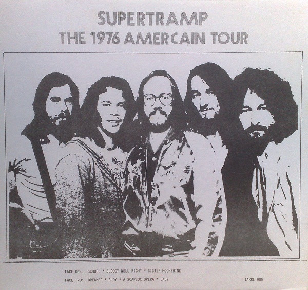 Supertramp – The 1976 Amercain Tour (1978, Vinyl) - Discogs