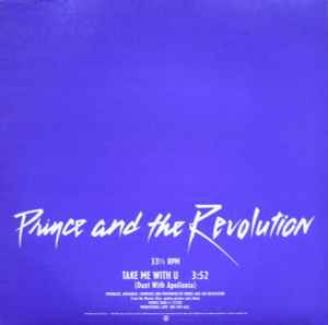 Take Me With U - Prince And The Revolution