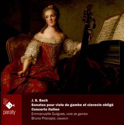 last ned album JSBach Emmanuelle Guigues Bruno Procopio - Sonates Pour Viole De Gambe Et Clavecin Obligé