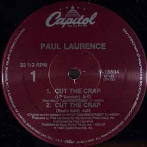 Paul Laurence - Cut The Crap album cover
