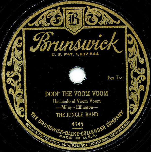 The Jungle Band – Doin' The Voom Voom / Rent Party Blues (Shellac 